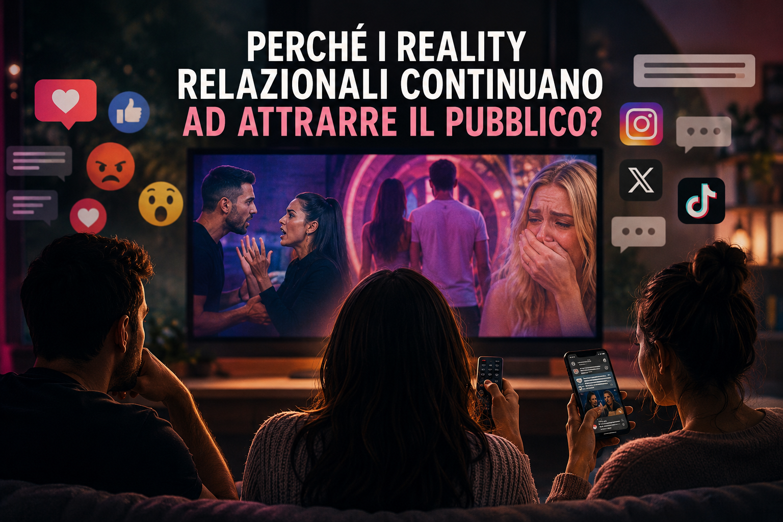 Il Fascino dei Reality: Bisogni Umani e Intrattenimento