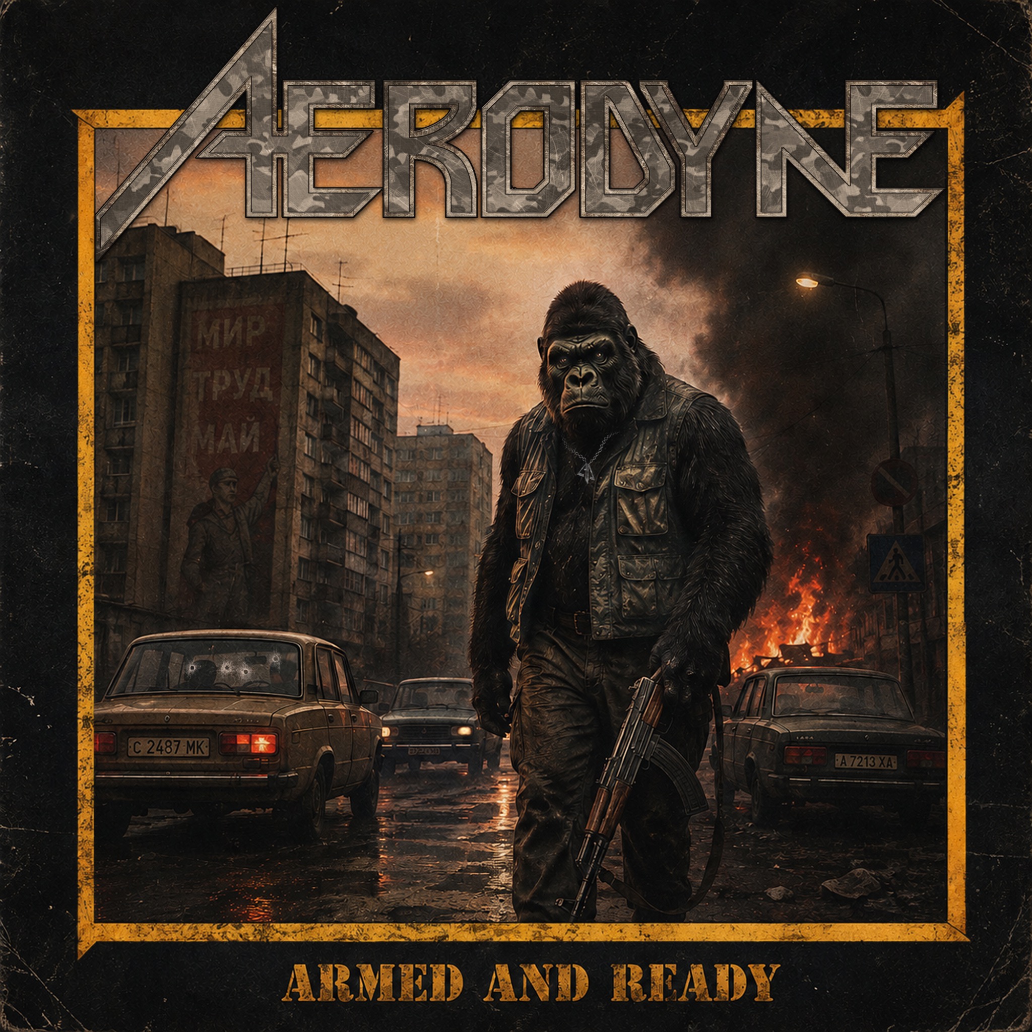 Copertina del singolo Armed And Ready degli Aerodyne
