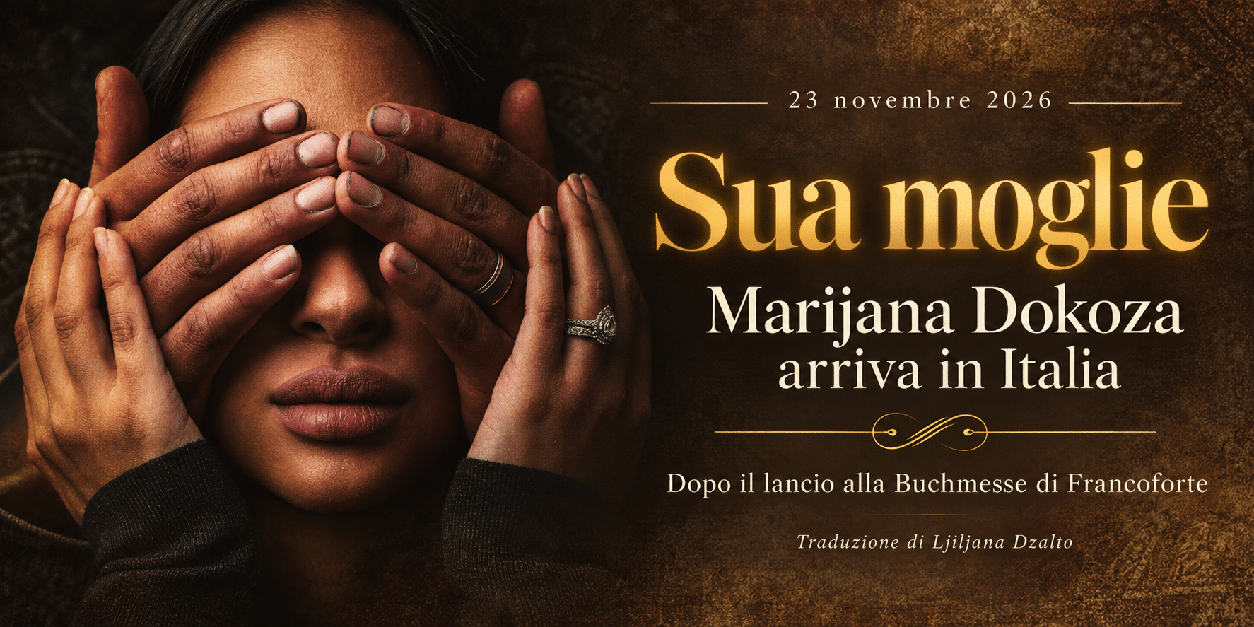 Grafica di Sua moglie di Marijana Dokoza, in uscita il 23 novembre 2026